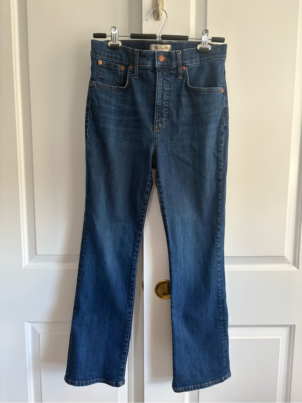 Madewell Cali Demi Boot Cut Jeans Sz 29 High Rise